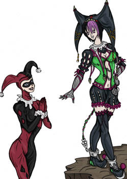 Harley Quinn and Tira