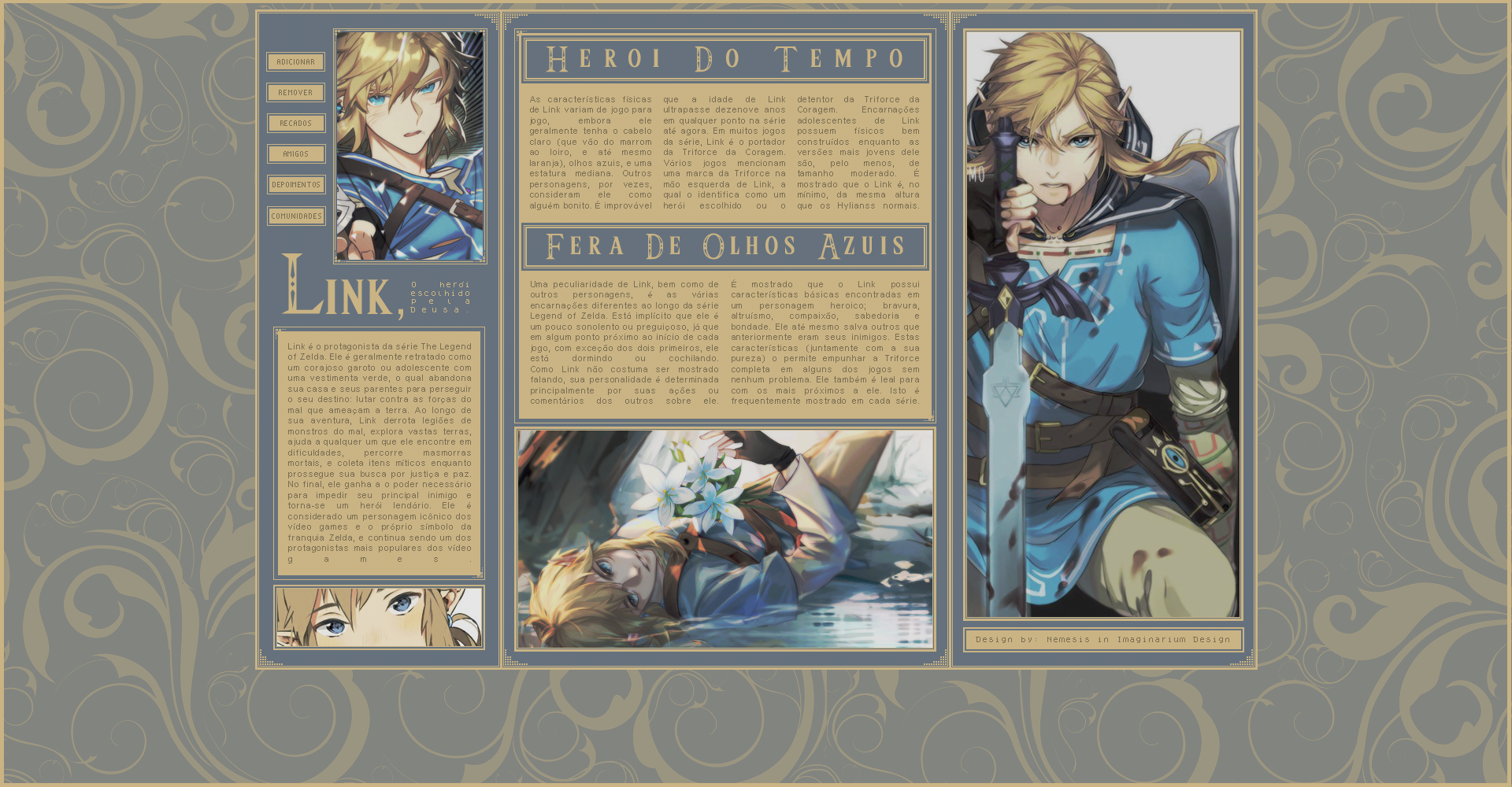 Layout for L3xis] - MODELO 02 by ImaginariumAdm on DeviantArt