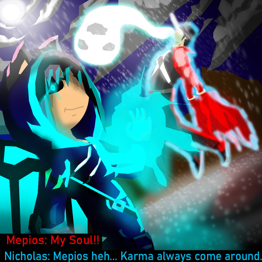 Mepios Robot Artwork for Nicholas vs mepios karma always win by JdigitalArtwork on ...