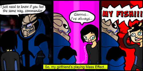 So My Girlfriend's playing Mass Effect