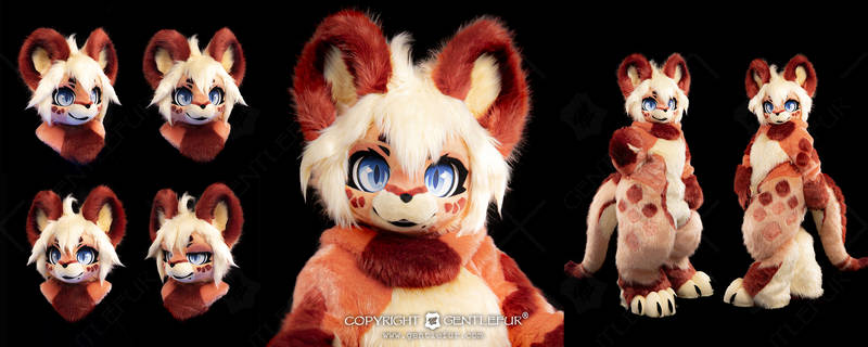 Kemono sea leopard fursuit for @FinalBossTitan