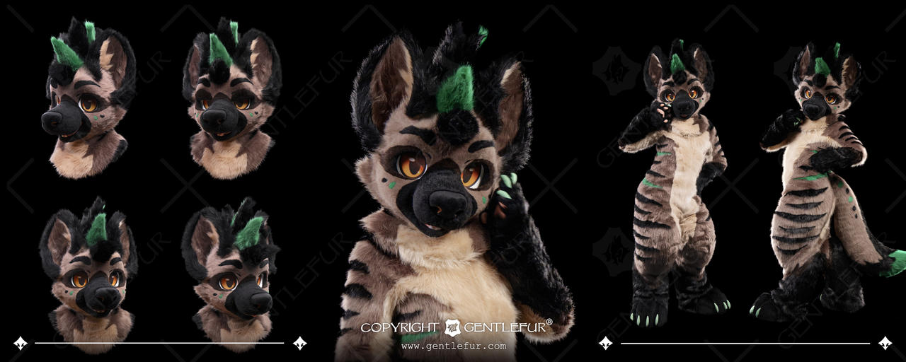 Toony style fursuit commission for @skittleshusk by GentlefurStudio on ...