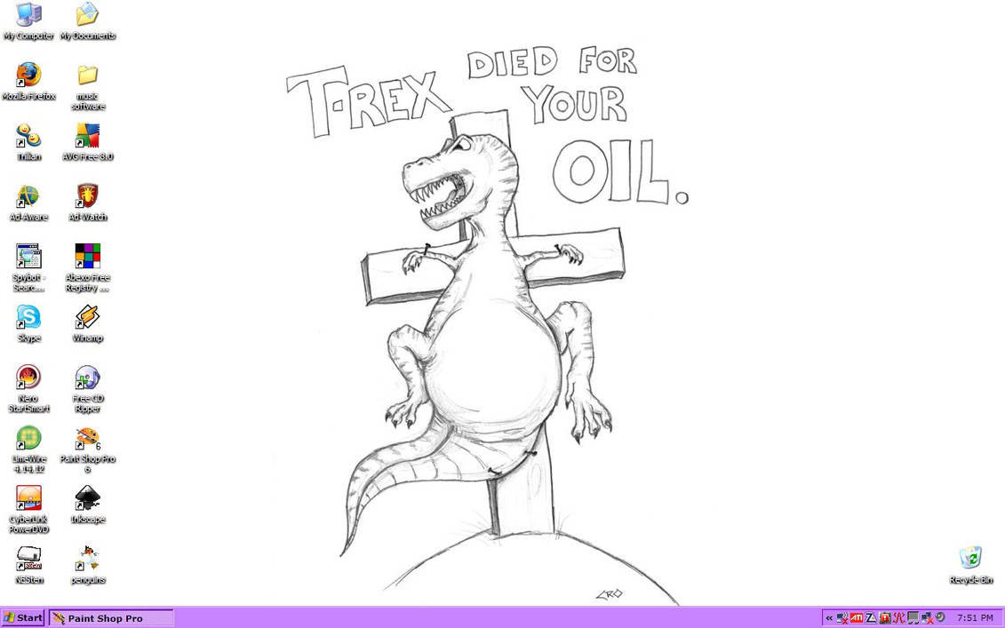 T-rex desktop