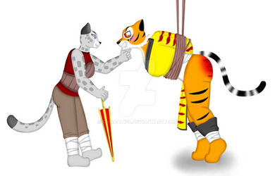 tigress red buttocks 6
