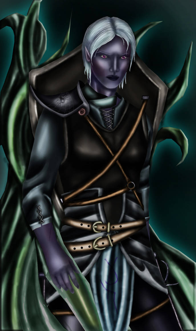 Drow Ranger Picture Male drow ranger by valantha on DeviantArt