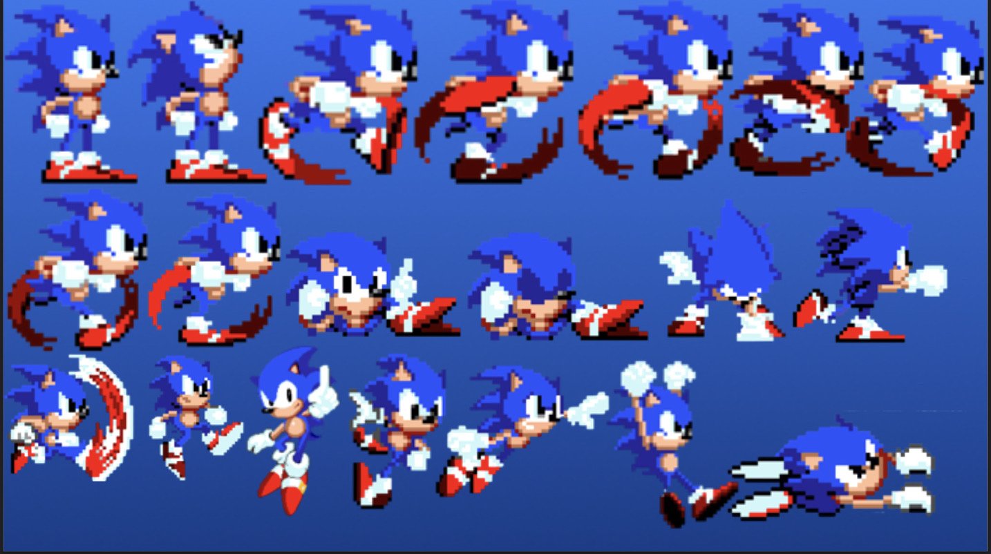 my sonic sprites by rkrhhehdudud on DeviantArt