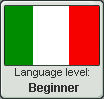 Italian Beginner Badge by Laufeyon