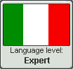 Italian Expert Badge by Laufeyon