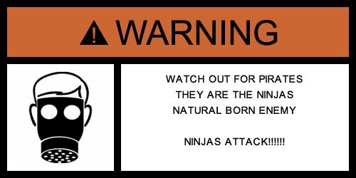 Ninja Warning