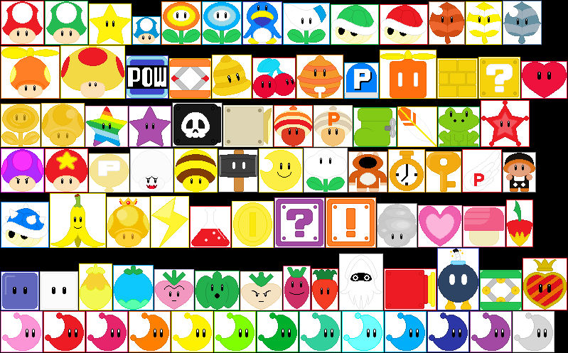Super Mario Power-Ups by StarPrince52 on DeviantArt