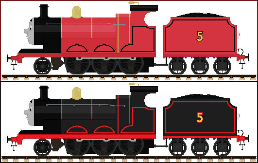 James The Red Engine - CGI. Series Accurate by StarPrince52 on DeviantArt