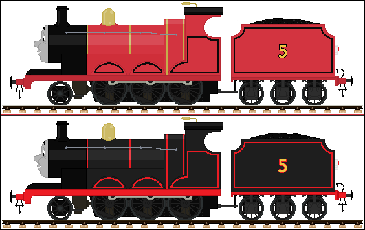 james the red engine