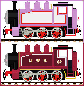 Rosie The Pink Engine - CGI. Series Accurate by StarPrince52 on DeviantArt