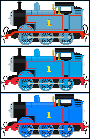 Less Detailed Thomas Thomas the Tank Engine - Model Series Accurate by StarPrince52 on ...