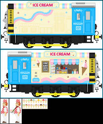 Bernard The Ice-Cream Engine