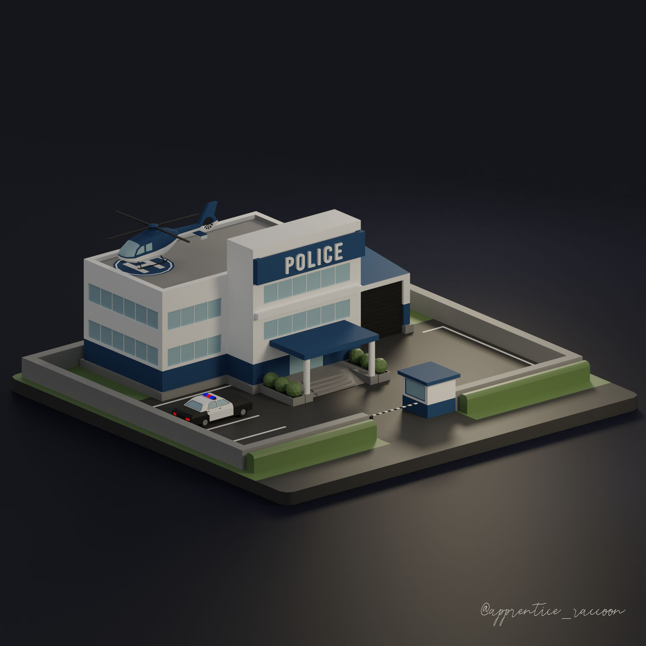 Police station by ApprenticeRaccoon on DeviantArt
