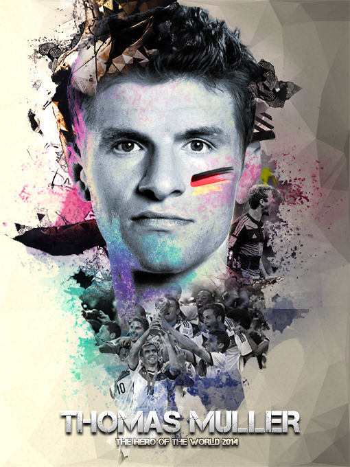 Thomas Muller 2 by mbavary on DeviantArt