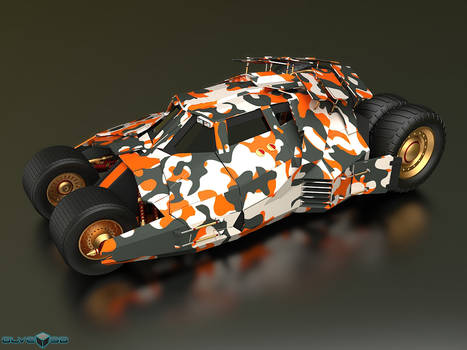 Batmobil Tumbler camouflage