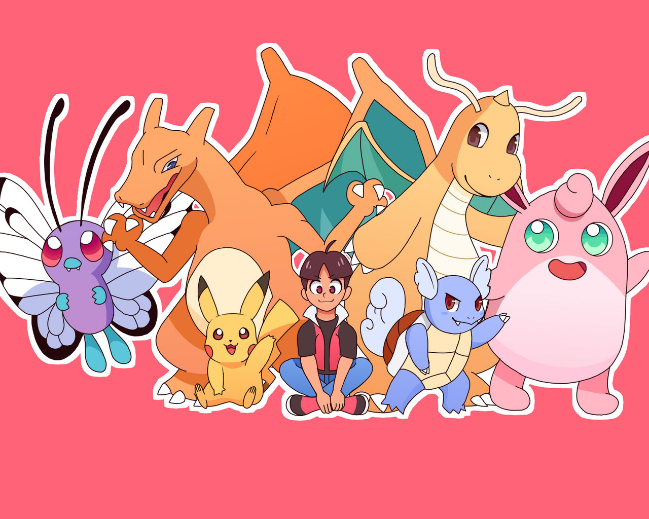 Pokemon Red by Sle0nLl on DeviantArt