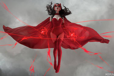 Scarlet Witch - Marvel comics by Lada Lyumos