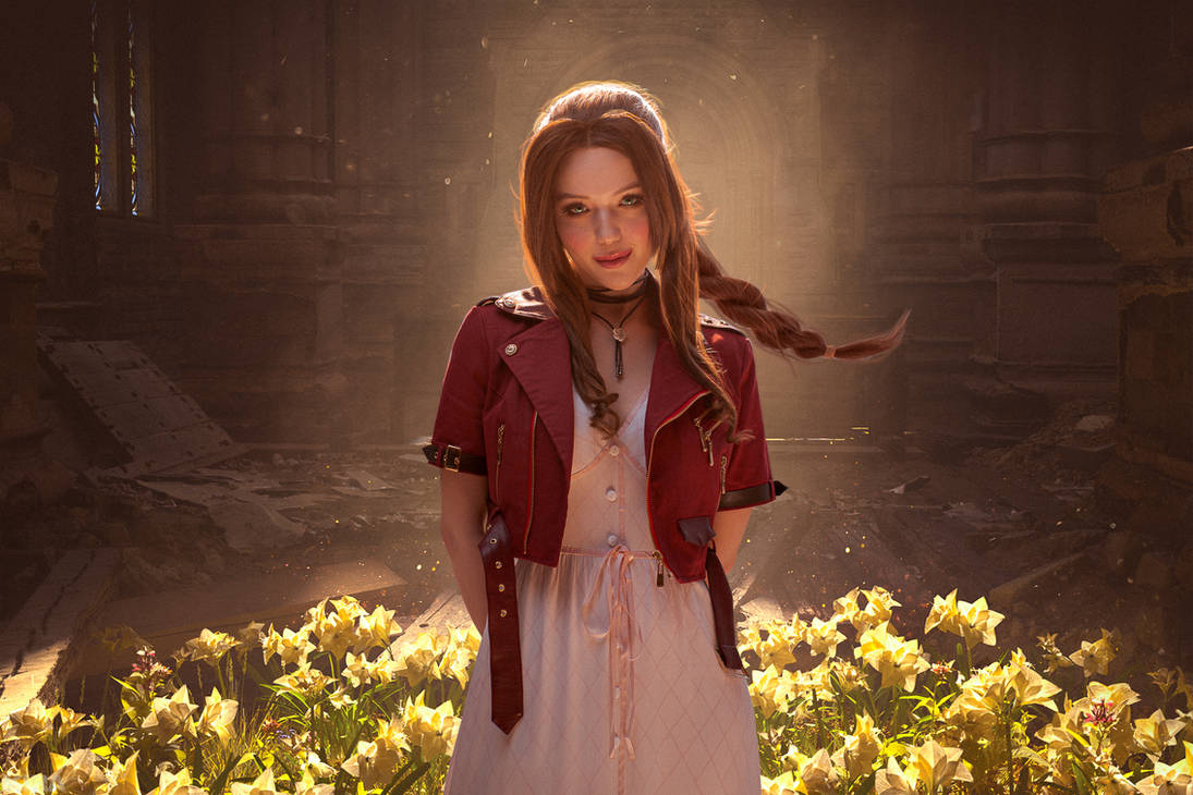 Final Fantasy | Aerith by Lada Lyumos by Lyumos on DeviantArt
