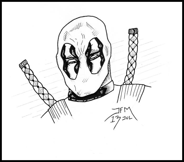 Deadpool Ink by JamesFM on DeviantArt