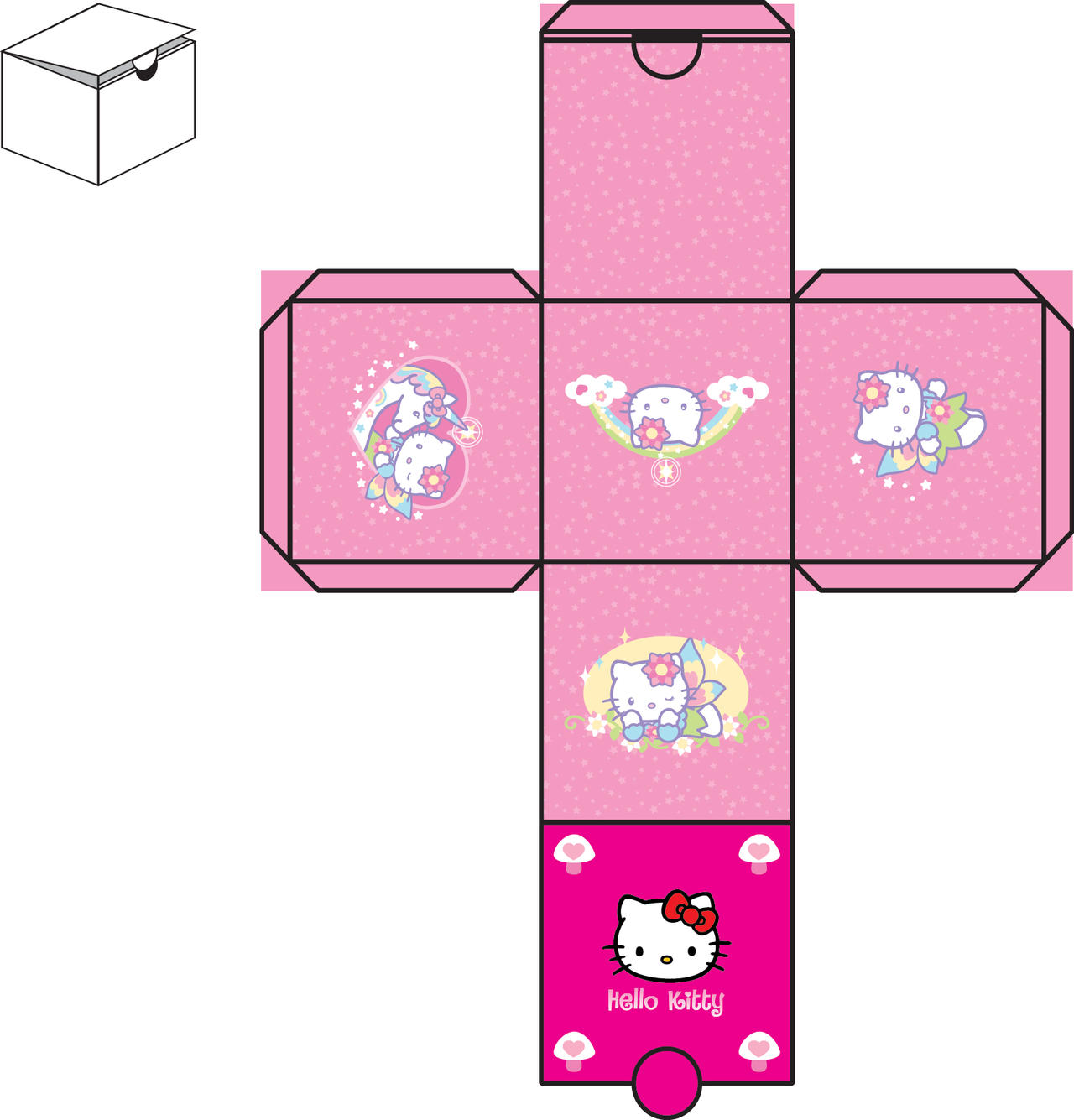 HELLO KITTY Gift Box by LazNovak on DeviantArt