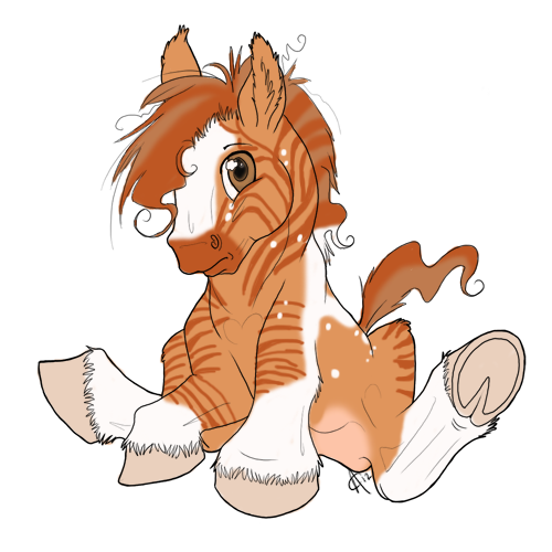 Ember Pony Chibi