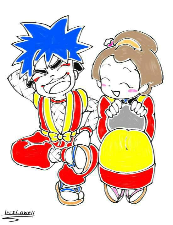 Goemon y Omitsu by Irisorochi on DeviantArt