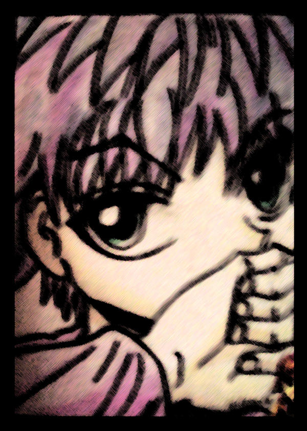 killua-outlined by i-9 on DeviantArt