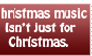 Christmas Music Stamp