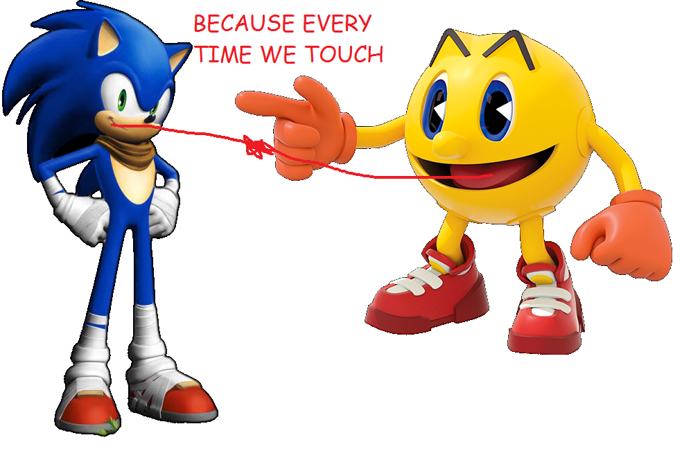Pacman best sale and sonic