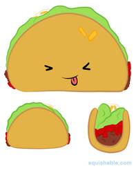 Please Vote For Me! .:Squishable Taco:. by Ambercatlucky2