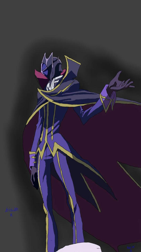 Zero Many Code Geass Zero from code geass by AsrielB on DeviantArt