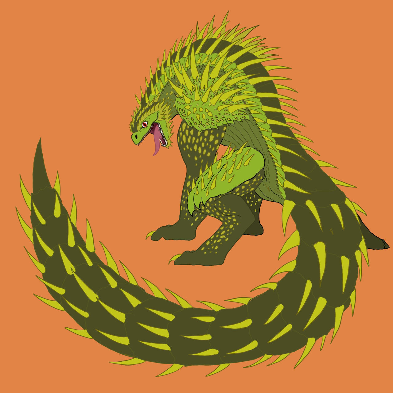 spined devil by monthly-python on deviantart Images... Bolapuas The Spiny Devil Wyvern by Znakeman on DeviantArt