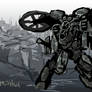 Skimmer battleframe - sketch