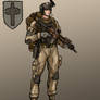 Vesitanian Crusader infantryman