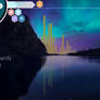 Rainmeter- Teal Lagoon (V2.3.1)