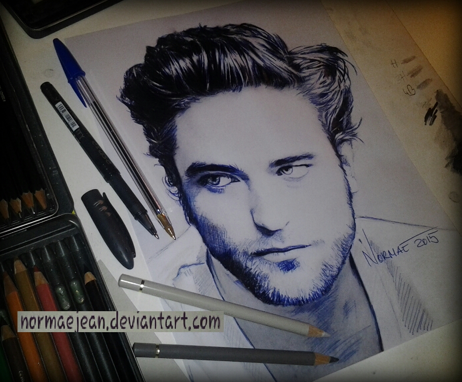 ballpointpen Robert Pattinson