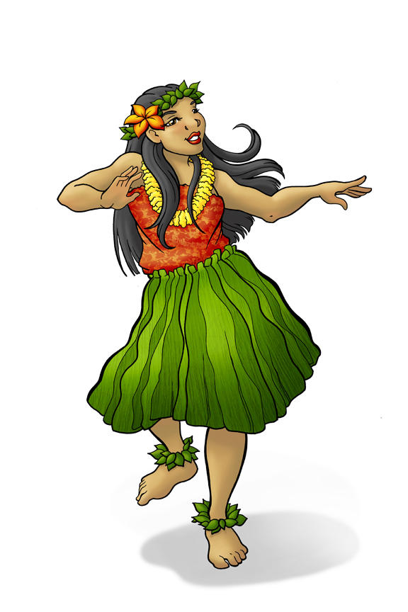 Hula Dancer by hybridflowers on DeviantArt