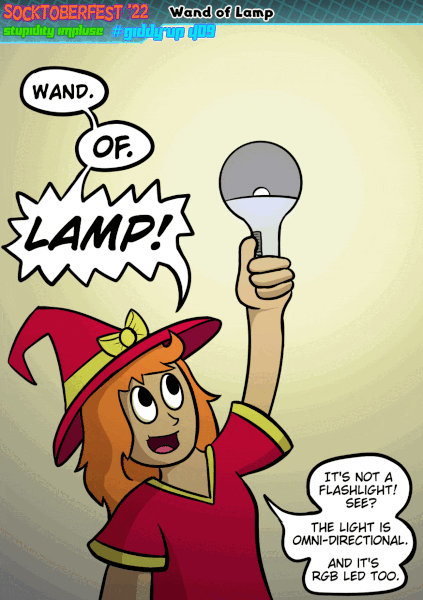 Scoktoberfest 22 - Wand of Lamp! Not a Flashlight!