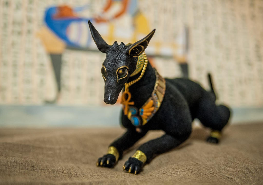 Anubis doll