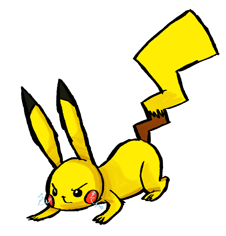 Super Smash Bros V2 008-Pikachu