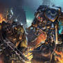 Ultramarine Vs Ork - Warhammer 40k Fan Art