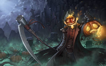 Halloween Pumpkin Reaper