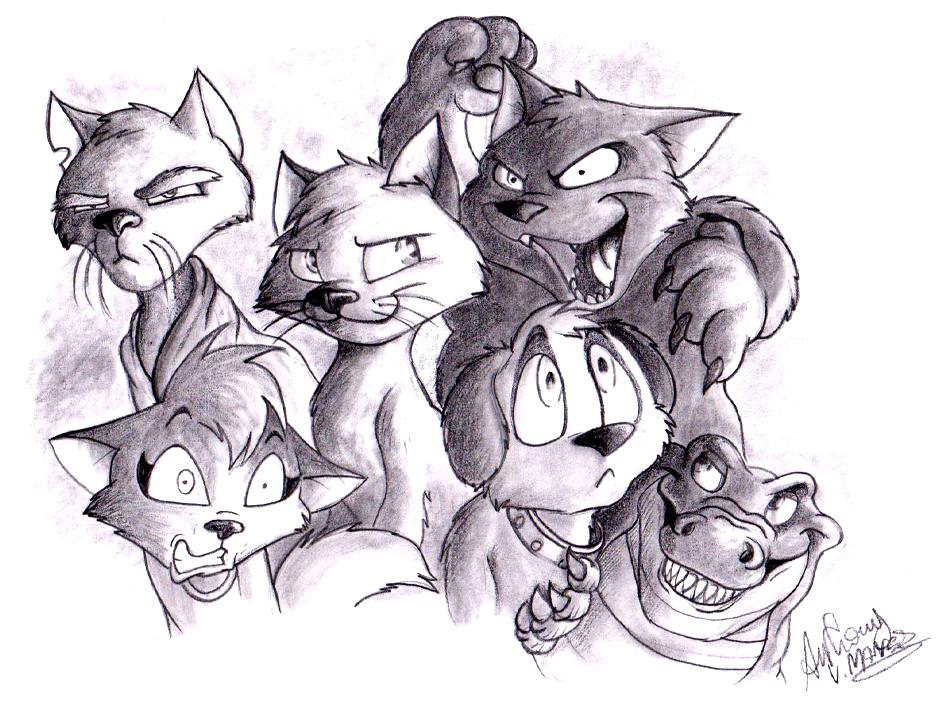 Bunch of ferals