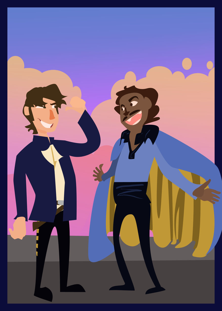 Han and Lando by Hapo57