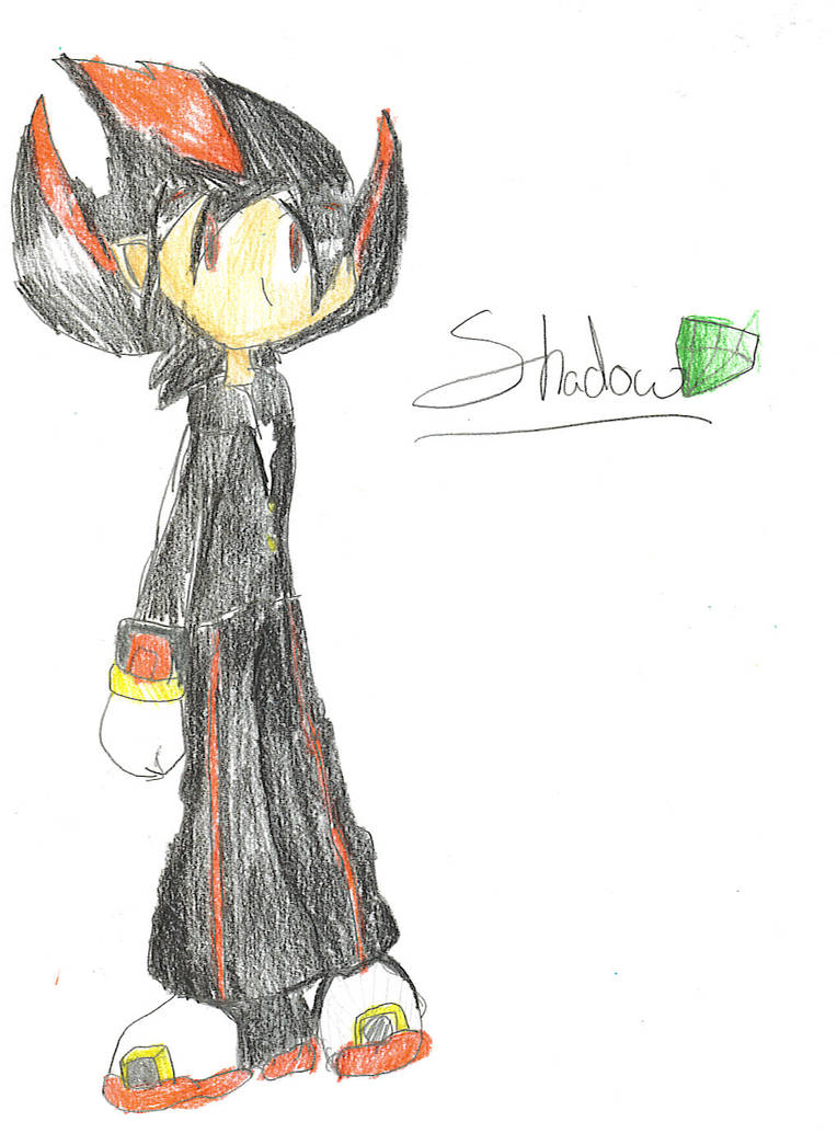 Shadow Inhumane Shadow as a Human by Hapo57 on DeviantArt