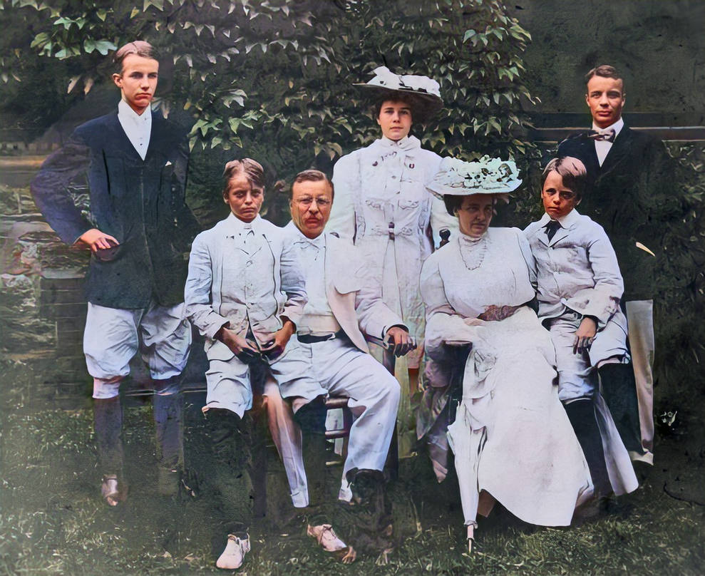 Theodore Roosevelt And Family By LordSopping1884 On DeviantArt theodore-roosevelt-and-family-by-lordsopping1884-on-deviantart