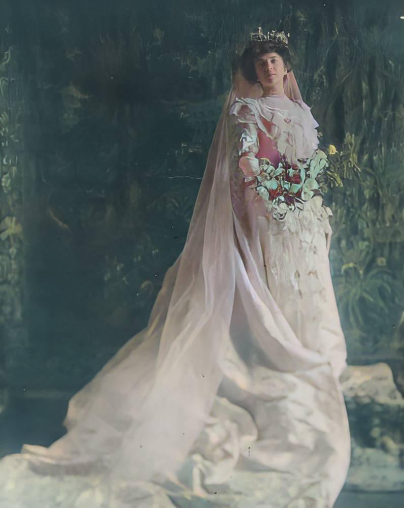 Alice Roosevelt in her wedding gown by LordSopping1884 on DeviantArt